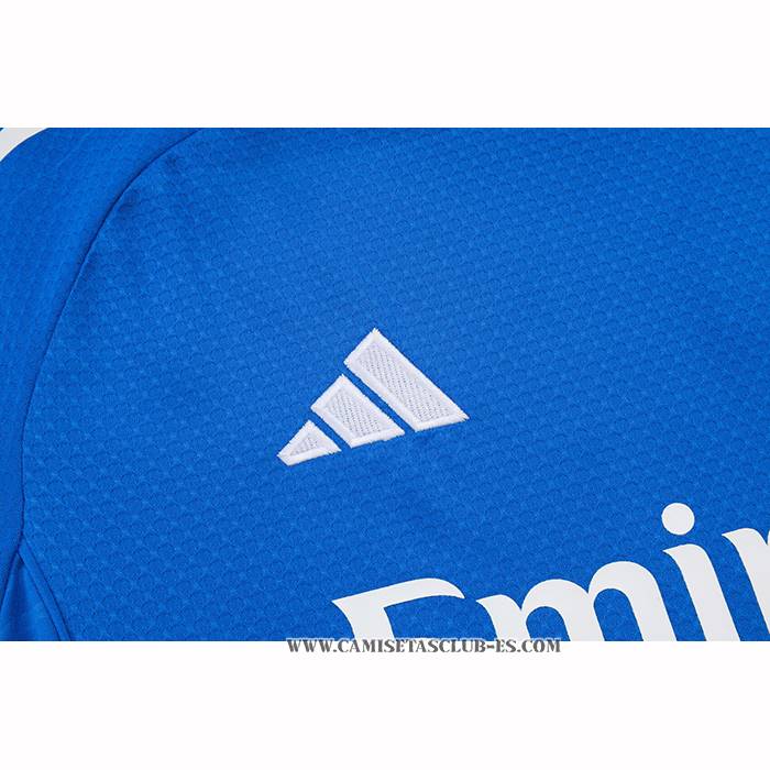 Chandal del Real Madrid 25-26 Manga Corta Azul Blanco - Pantalon Corto